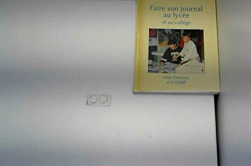 Faire son journal au lycée et au collège