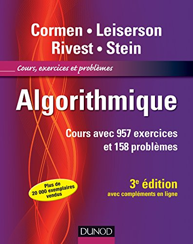Algorithmique : cours avec 957 exercices et 187 problèmes
