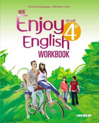 New enjoy english 4e, a2-b1 : workbook de Martin | Recyclivre