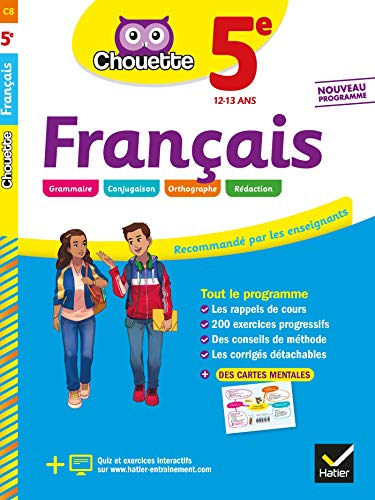 Français 5e, 12-13 ans : nouveau programme