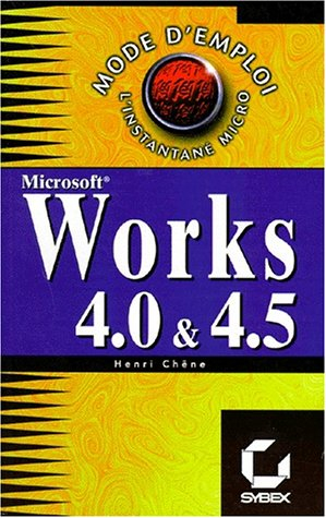 Works 4.0 et 4.5 pour Windows