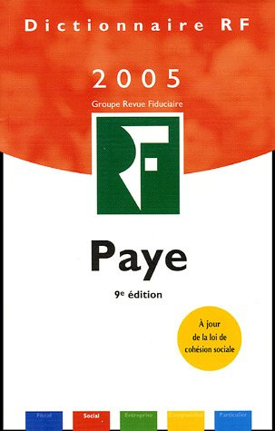 Dictionnaire paye