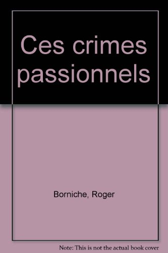 Crimes passionnels