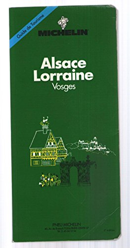 michelin green guide: alsace et lorraine
