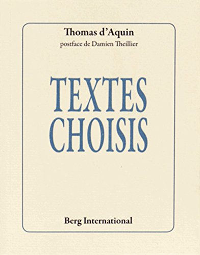 Textes choisis