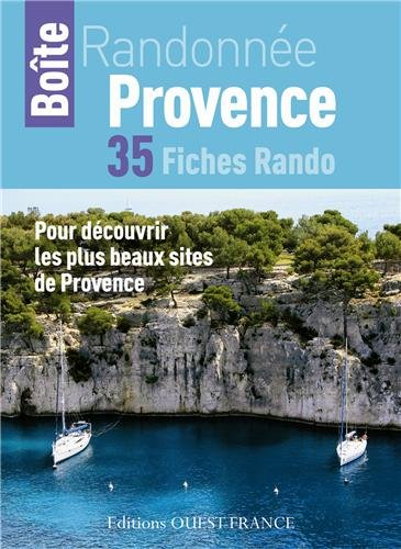 Boîte randonnée Provence : 35 fiches rando : des randonnées originales présentées sur des fiches à g