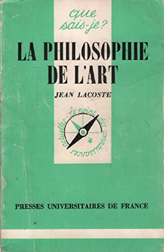la philosophie de l'art