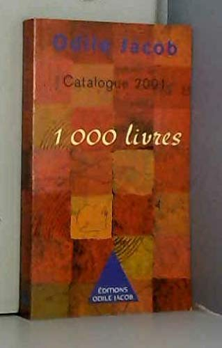 Catalogue odile jacob 2001