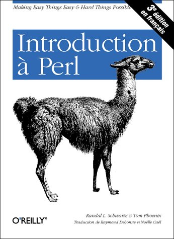 Introduction à Perl - Randal L. Schwartz, Tom Phoenix