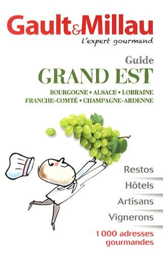 Guide grand Est : Bourgogne, Alsace, Lorraine, Franche-Comté, Champagne-Ardenne