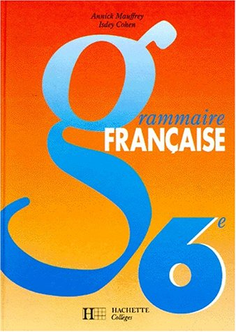 Grammaire française, 6e