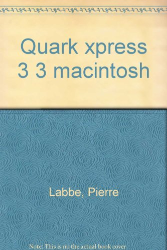 Quark Xpress 3.3