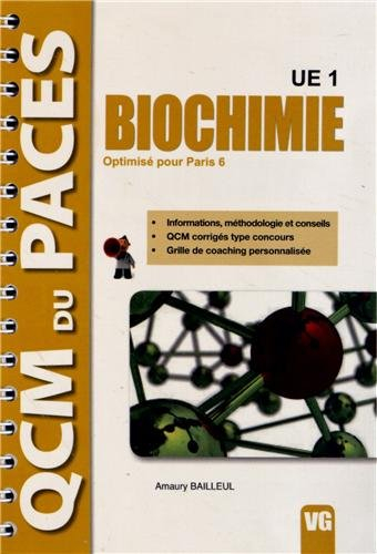 Biochimie, UE 1 : optimisé pour Paris 6