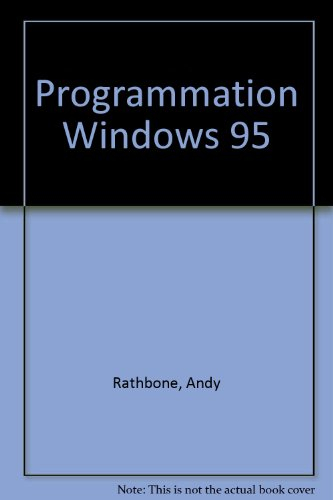 Programmation Windows 95 pour les nuls