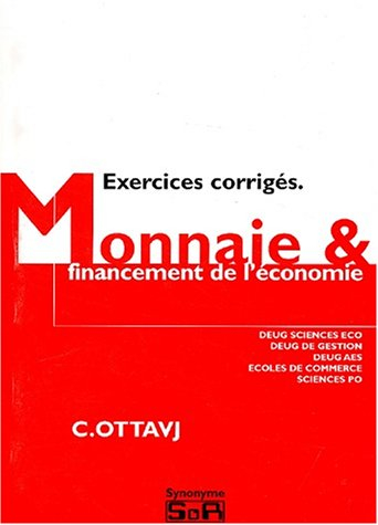 economie monétaire : exercices corrigés