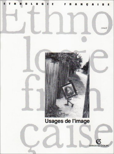Ethnologie française, n° 2 (1994). Usages de l'image