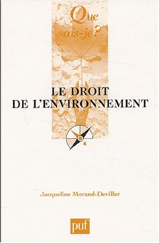 le droit de l'environnement
