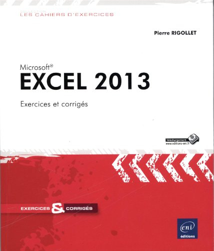 Excel 2013 : exercices et corrigés