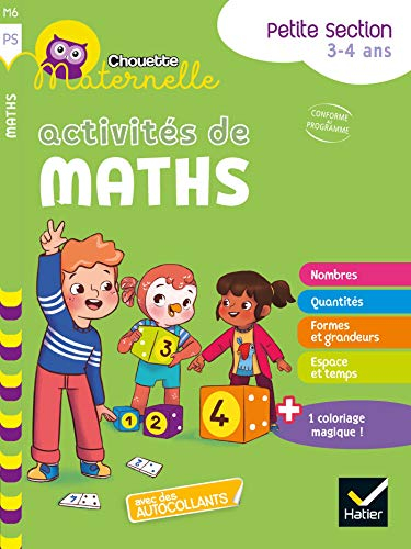 Activités de maths, petite section, 3-4 ans : conforme au programme