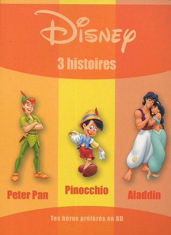 Peter Pan. Pinocchio. Aladdin