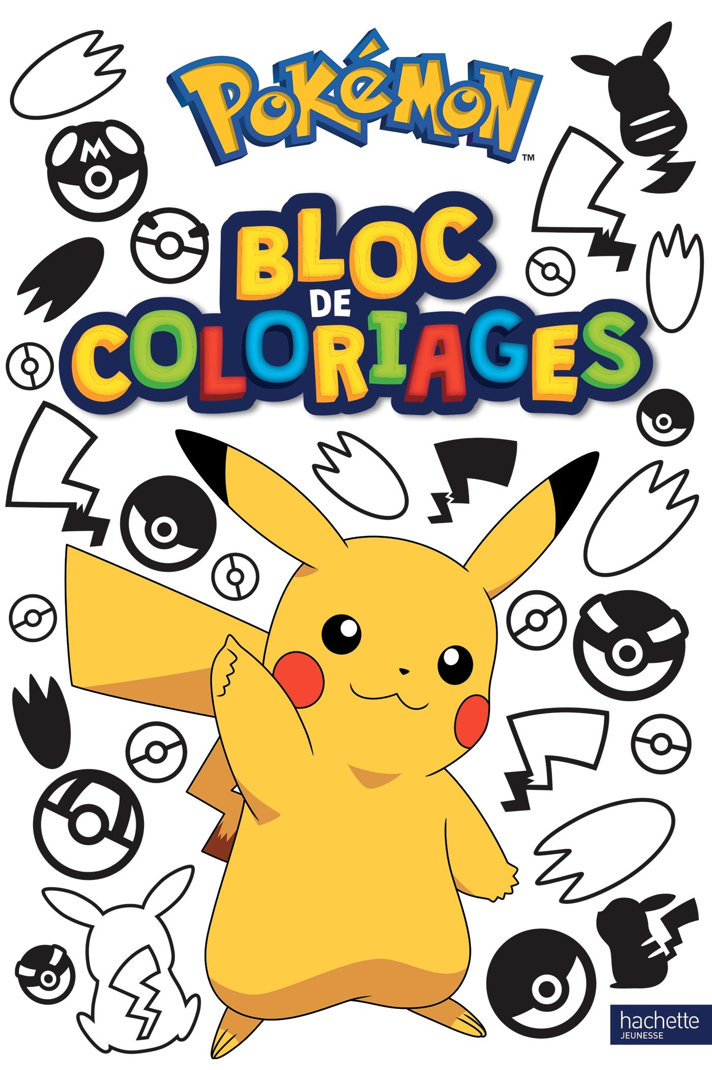 Pokémon : bloc de coloriages