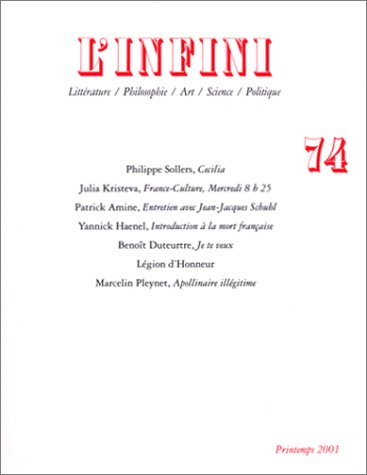 Infini (L'), n° 74