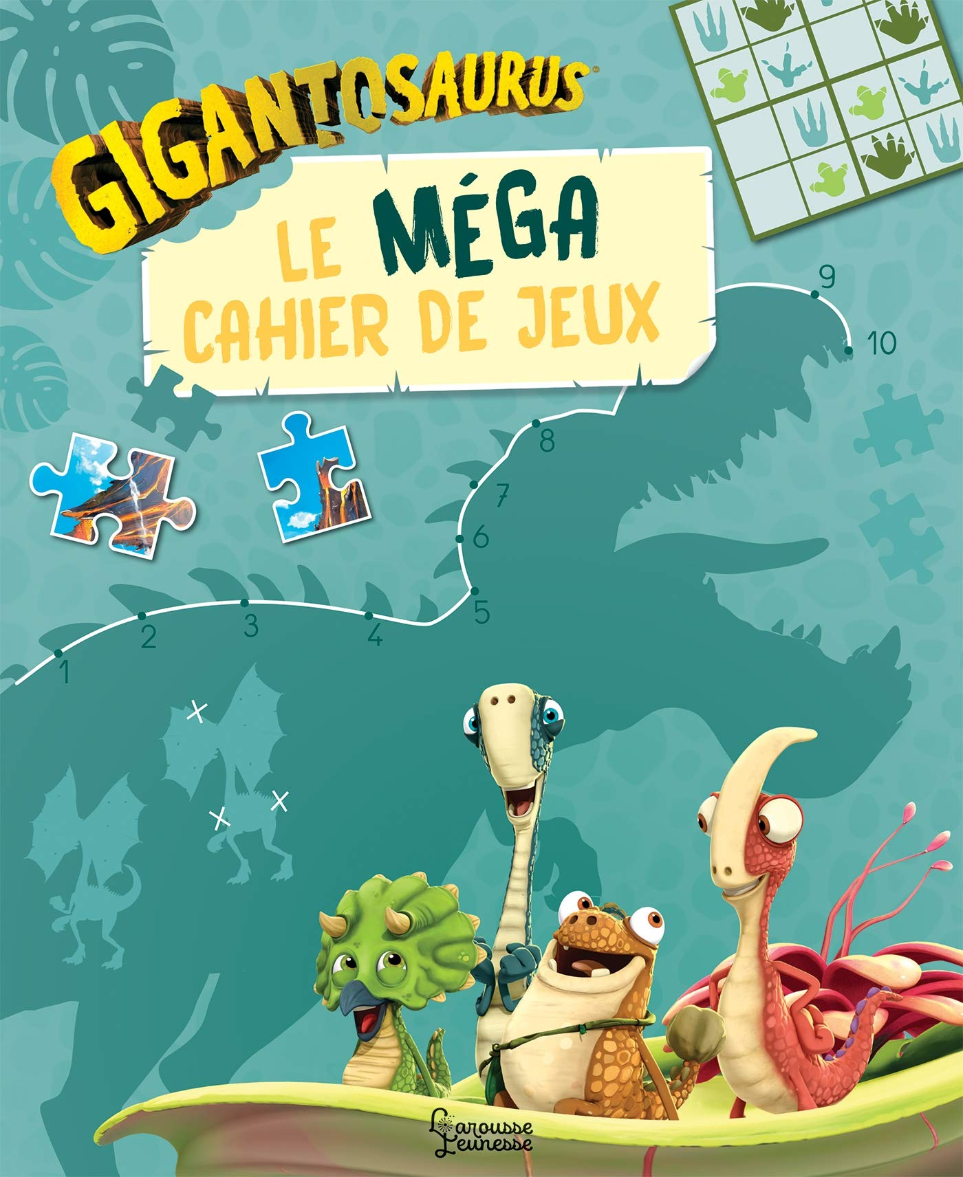 Gigantosaurus : le méga cahier de jeux
