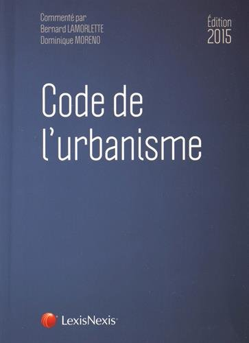 Code de l'urbanisme 2015