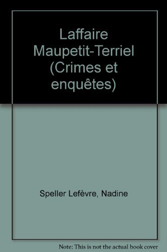 L'affaire Maupetit-Terriel