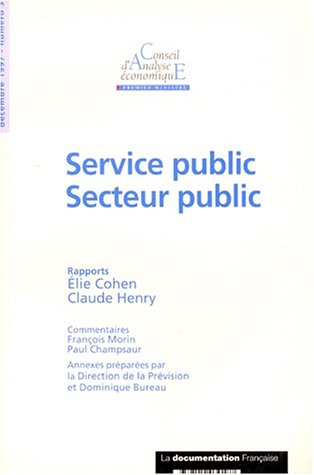 Service public, secteur public