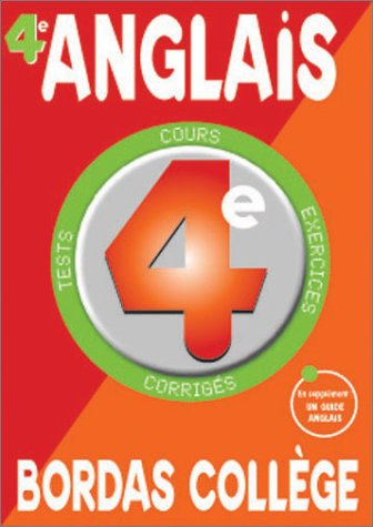 Anglais 4e