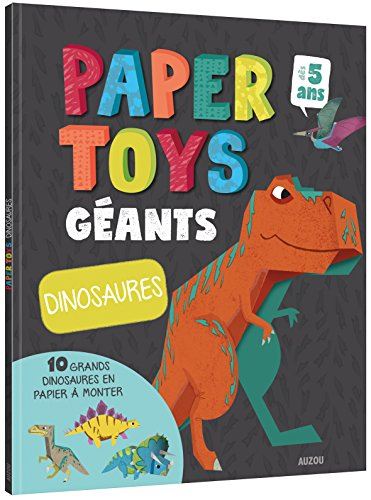 Papertoys géants : dinosaures