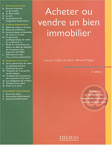 Acheter ou vendre un bien immobilier