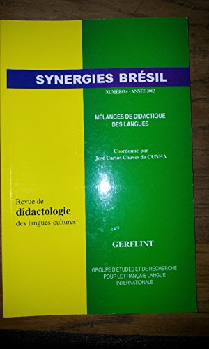 synergies bresil - mélanges de didactique des langues