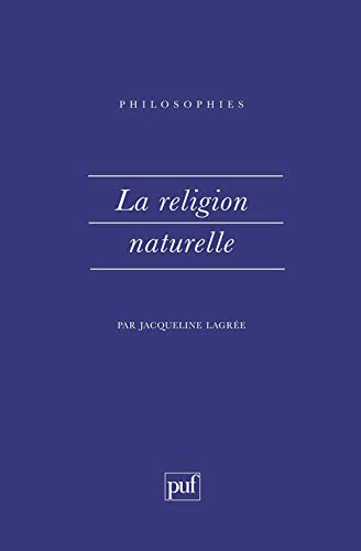 La Religion naturelle