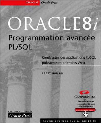 Oracle8i programmation avancée PL-SQL