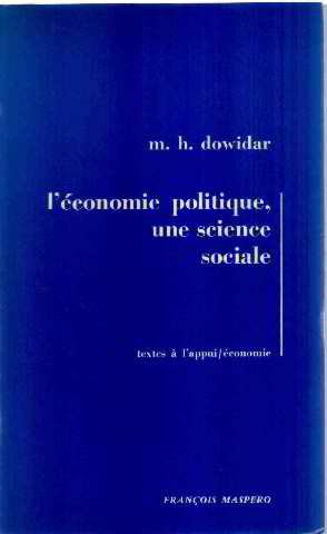 L'Economie politique, une science sociale