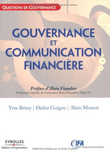 Gouvernance et communication financière