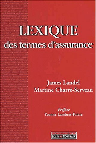 Lexique des termes d'assurance