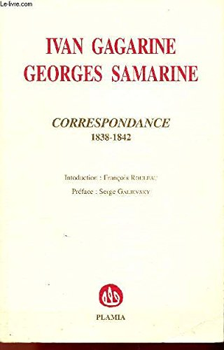 correspondance 1838-1842