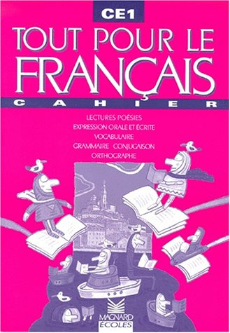 Tout pour le français, CE1 : cahier