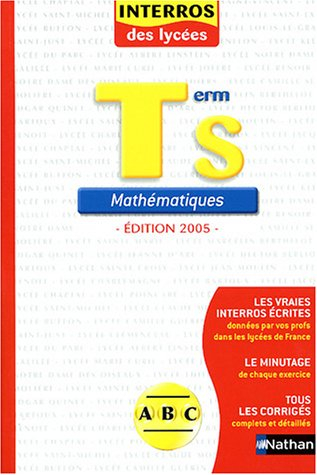 Mathématiques Terminale S