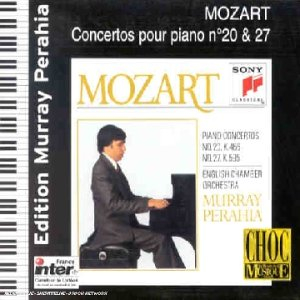 concerto pour piano n,20 k.466 - concerto pour piano n,27 k.595 [import anglais]
