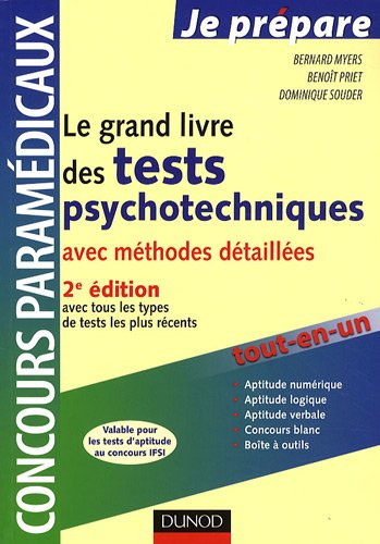 Le grand livre des tests psychotechniques : avec méthodes détaillées