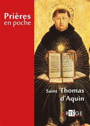 Prières en poche de saint Thomas d'Aquin