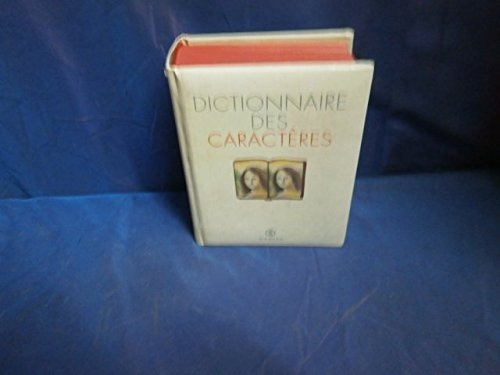 dictionnaire des caractères