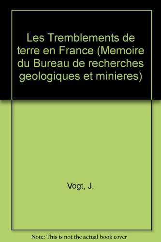 Les Tremblements de terre en France