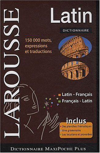 Dictionnaire latin-français, français-latin