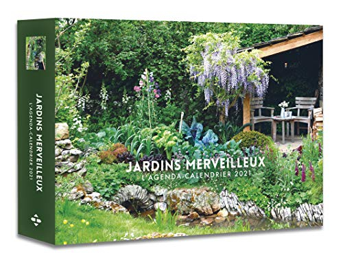 Jardins merveilleux : l'agenda-calendrier 2021