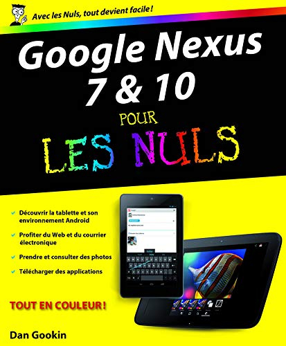 Tablette Google Nexus 7 & 10 pour les nuls
